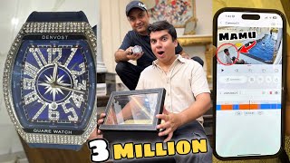 Download Lagu MY FRIEND GIFTED THREE MILLION WATCH 😍 MAMU TRIED TO ATTACK ☹️ MP3 Download Lagu MY FRIEND GIFTED THREE MILLION WATCH 😍 MAMU TRIED TO ATTACK ☹️ MP3