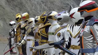 Batalla contra los sextos rangers | Kaizoku Sentai Gokaiger sub español