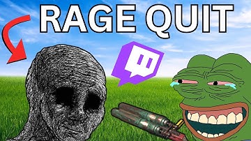 GRIEFING a Crashout STREAMER In RUST (HE RAGE QUIT)