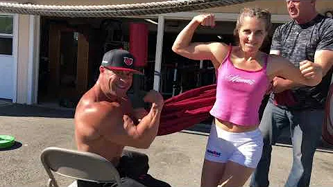 [Wow] Paul Italia Training with WAL Star Nancy Loc...