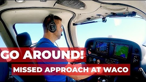 Missed Approach Cirrus SR20