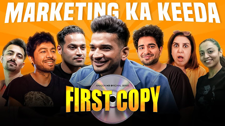 Marketing ka Keeda | First Copy with Friends | Munawar Faruqui