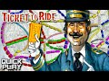 Ticket to Ride Based on the Board Game Quick Play