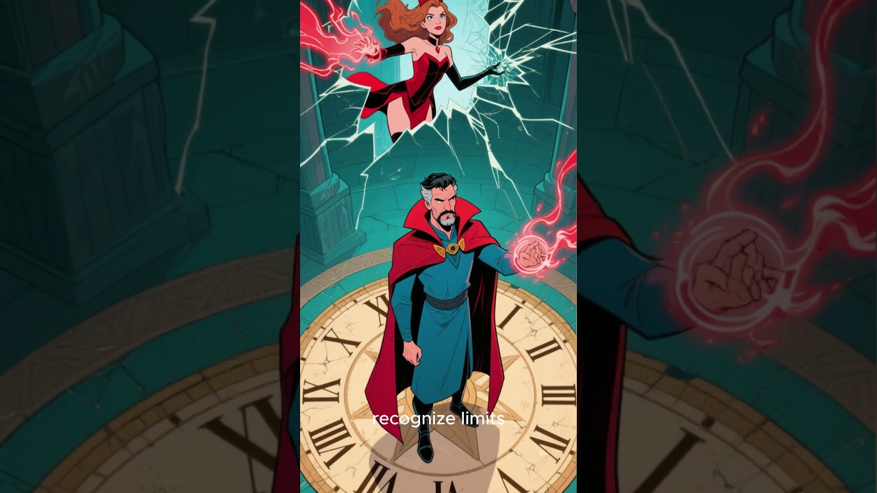 Scarlet Witch vs Doctor Strange | Magic vs Madness Explained #ScarletWitch#doctorstrange #MCU