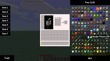 Minecraft Mod Showcase - TooManyItems, In-game Inventory Editor