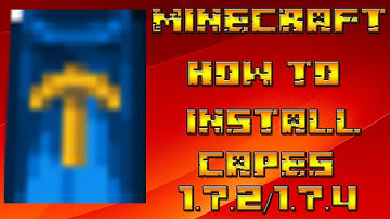 Minecraft How to Get A Cape 1.7.2!