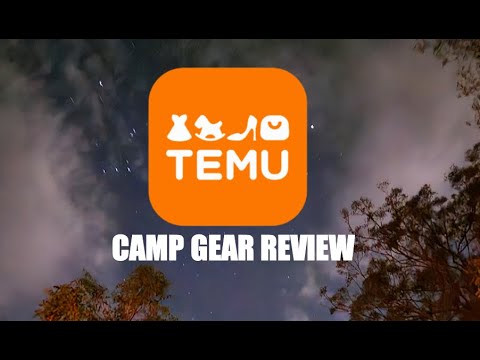Temu camping products