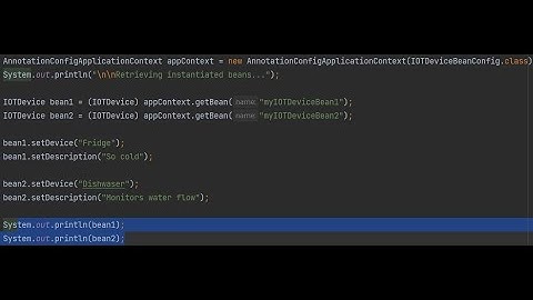 Using Init and Destroy Methods for Beans (annotations) - @Component, @Configuration  (Skillsoft)