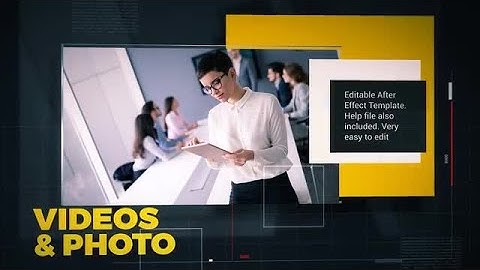 Edge Corporate Slideshow After Effects Templates