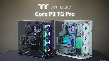 Thermaltake Chassis - Core P3 TG Pro - Product Look