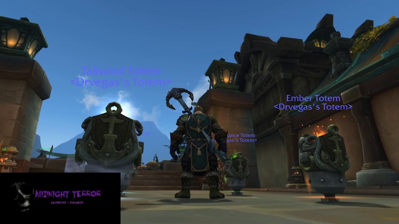 kul tiran Shaman totems