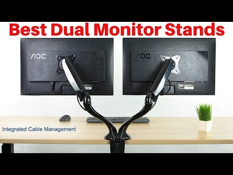 10-best-dual-monitor-stands-in-2019