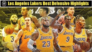 Lakers Best Defensive Highlights 2020 (LakeShow)