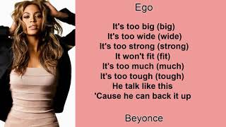 Ego by Beyonce (Lyrics)