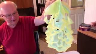 How to make a paper May Basket with Grandpa