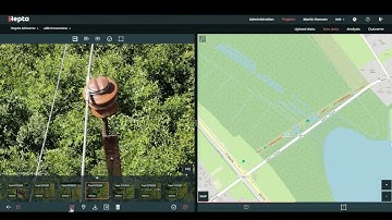 Hepta Insights power line inspection software overview