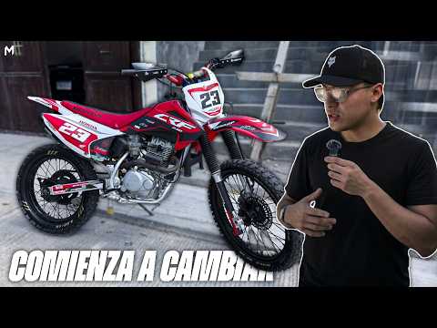 ¡COMENZAMOS CON LOS CAMBIOS A LA CRF 230! / MAZA