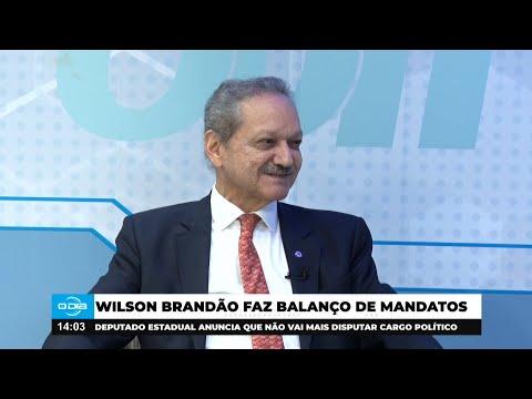 Wilson Brandão é entrevistado no O Dia News e afirma que não disputará cargos políticos 11 12 2024