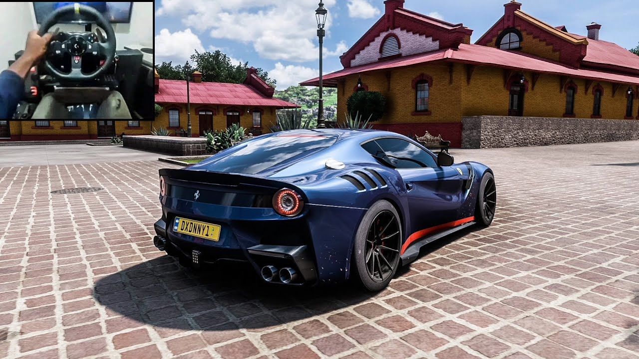 Ferrari F12 TDF Forza Horizon 5 Logitech G920 Gameplay YouTube