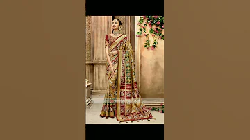 Gujarati Green Gajji Silk Gharchola Sarees Shortvideo 