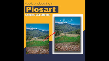 Shadow Behind The Image | Drop Shadow 3D Effect - PicsArt Tutorial