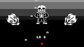 Hardtale The First Battle Sans Battle GENOCIDE