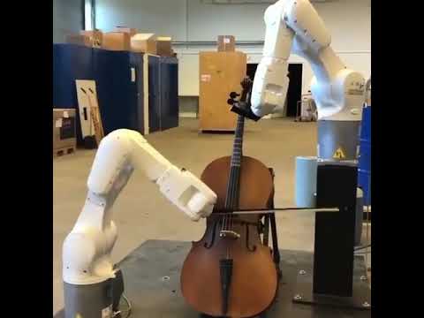 عندما تعزف الات علي الآلات الموسيقية تشاهدون هذا