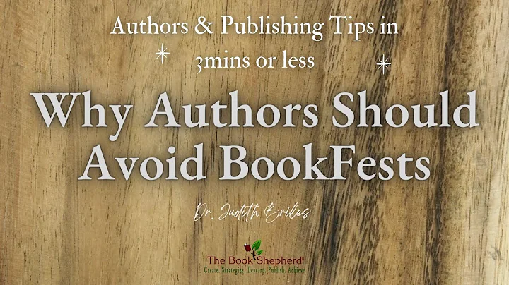 Why Authors Should Avoid Book Fests