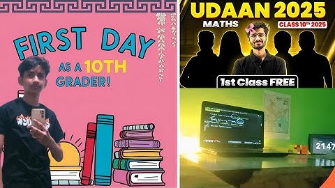 First Day As A 10th Grader | Class 10 Study Vlog   || Cbse 10th Grade || New Course of class 10th  ✨