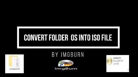 how to convert folder os into iso file