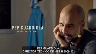 Pep Guardiola explain those minutes when Messi does not run