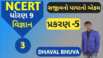 STD 9 || SCIENCE || CH-5|| સજીવનો પાયાનો એકમ||PART -3