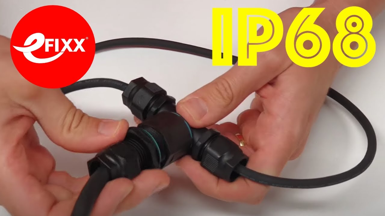 HOW TO WIRE A WATERPROOF CONNECTOR IP68 WEATHERPROOF CONNECTOR