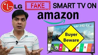 Lg Fake Smart Tv On Amazon Big Scam Beware