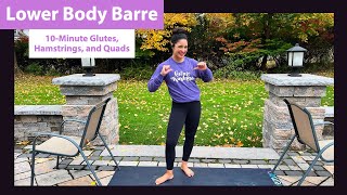 10-Minute Lower Body Barre Workout