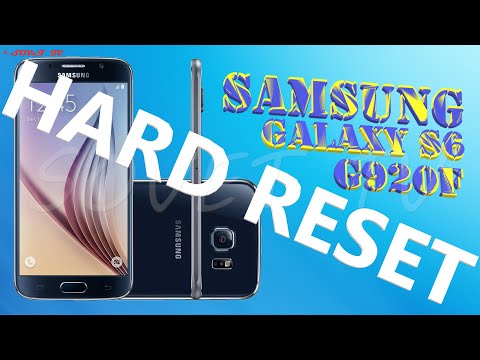 👉 Samsung Galaxy S6 | 📲 HARD RESET / СБРОС ДО ЗАВОДСКИХ НАСТРОЕК / FACTORY SETTING