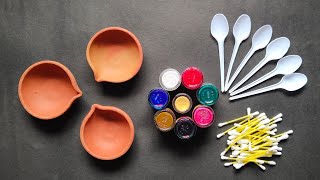 3 Easy Diya Decoration Ideas At Home Diwali Decoration Ideas