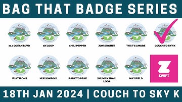 Bag that Badge | Couch to Sky K | Zwift Run Channel