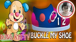 Video thumbnail of "One, Two, Buckle My Shoe - Laugh and Learn - Nursery Rhymes & Kids Songs with BongKidTV"