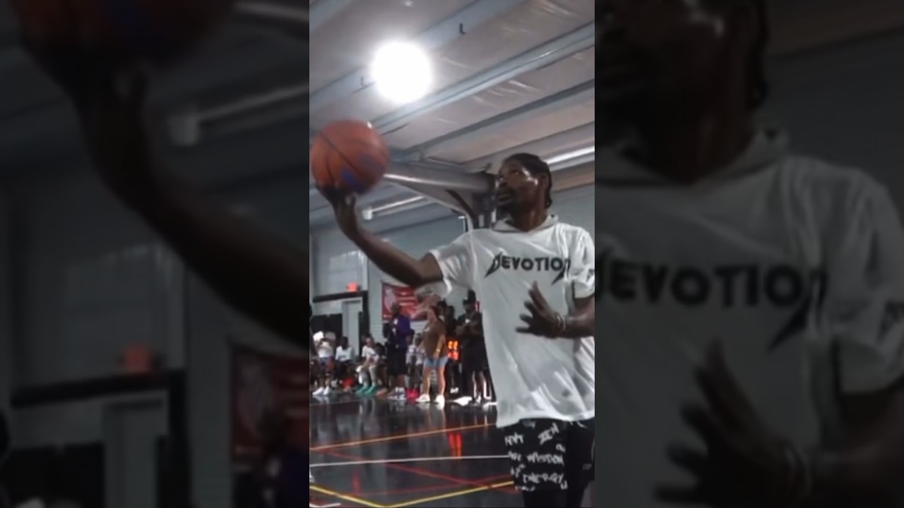 Celebrity Game🔥Lob from Streetball legend @SirIsaac 