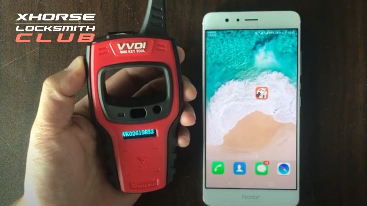 How to Connect the MINI KEY TOOL with the Xhorse App - YouTube