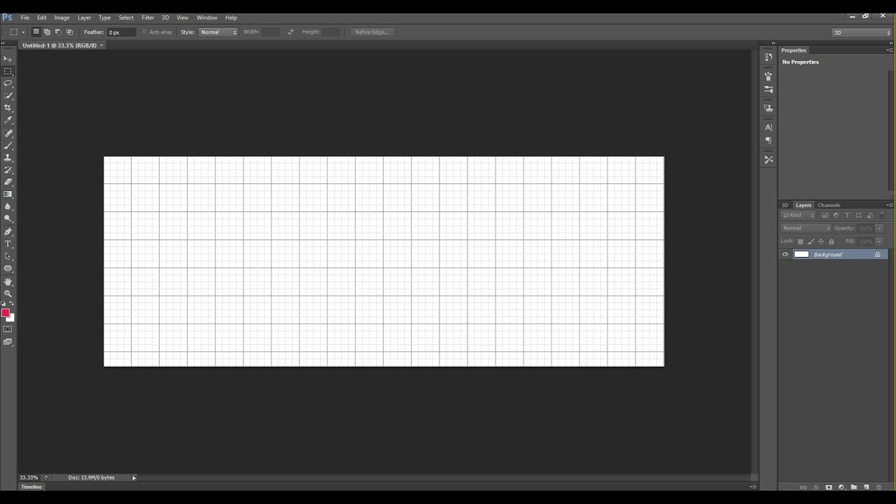 How to Add Grid Lines in Photoshop? | How do I add lines in Adobe ...