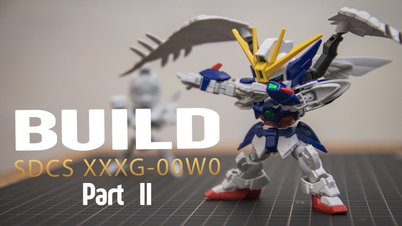 BUILD GUNDAM | SDCS XXXG-00W0 Wing Zero Custom (Silhouette Booster) | ASMR