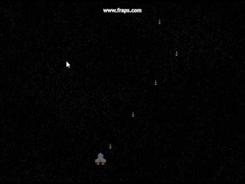 First Game - Java - Space game - YouTube