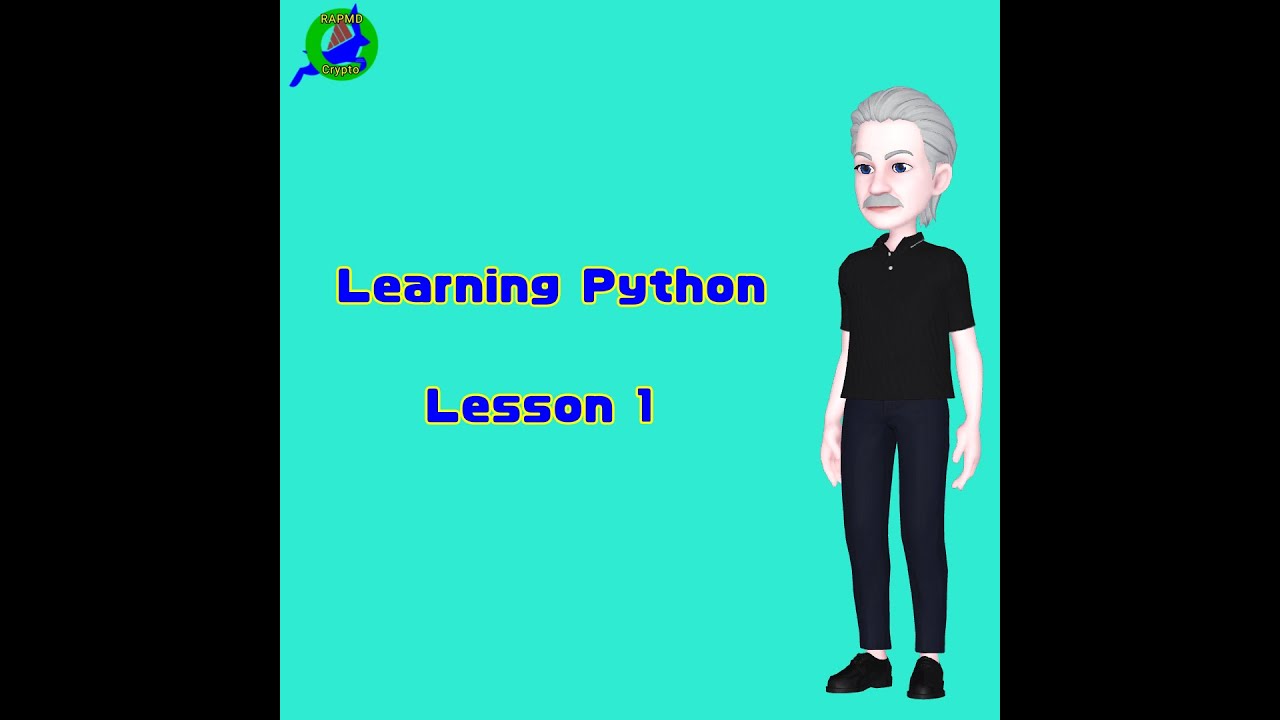 Learning Python, lesson 1 - YouTube