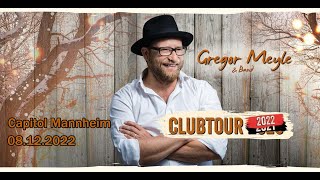 Konzert Gregor Meyle & Band Clubtour 2022