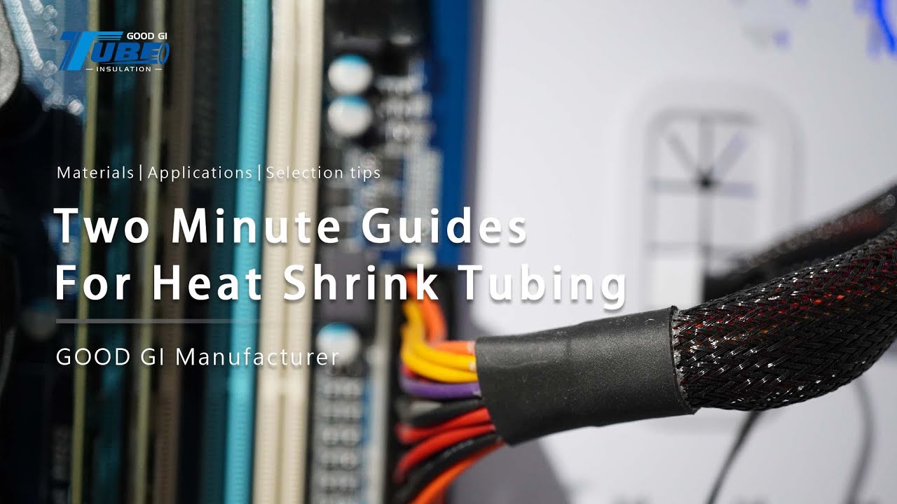 Two minute guide to heat shrink tubingMaterials, Applications, and