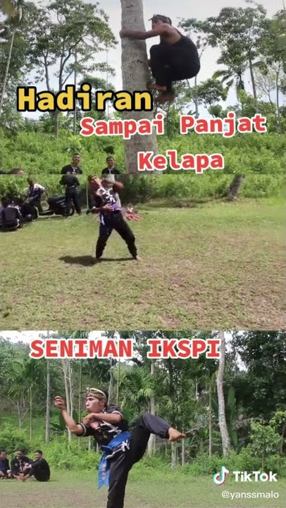 hadiran jurus kera ikspi sampai panjat kelapa