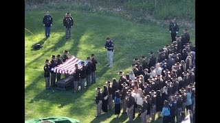 Hendricks County Deputy Fred Fislar Funeral Procession - Cloverdale, Indiana - April 21, 2024