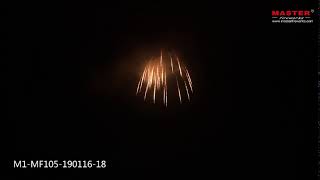4 Brocade Crown Horse Tail-Display Shells For Fireworks Show